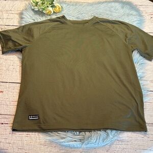 Under Armour Tactical Tech Federal Tan Short Sleeve Tee sz M